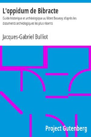 [Gutenberg 11744] • L'oppidum de Bibracte / Guide historique et archéologique au Mont Beuvray; d'après les documents archéologiques les plus récents